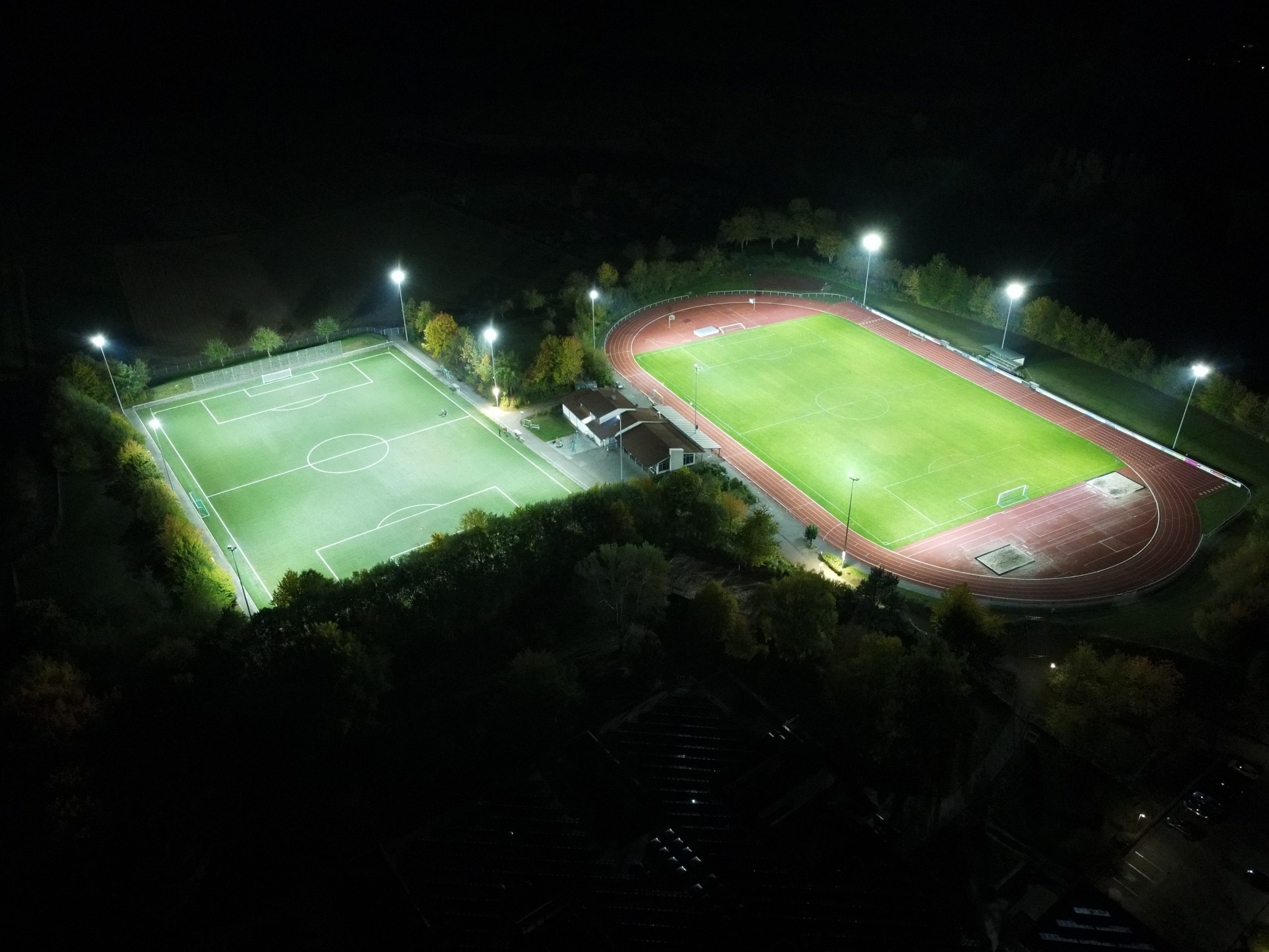 Stadionbeleuchtung